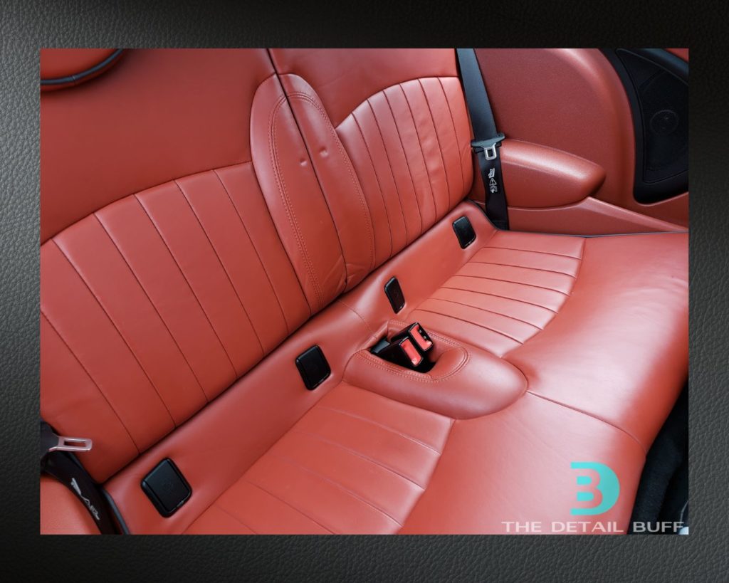 Mobile interior car detailing