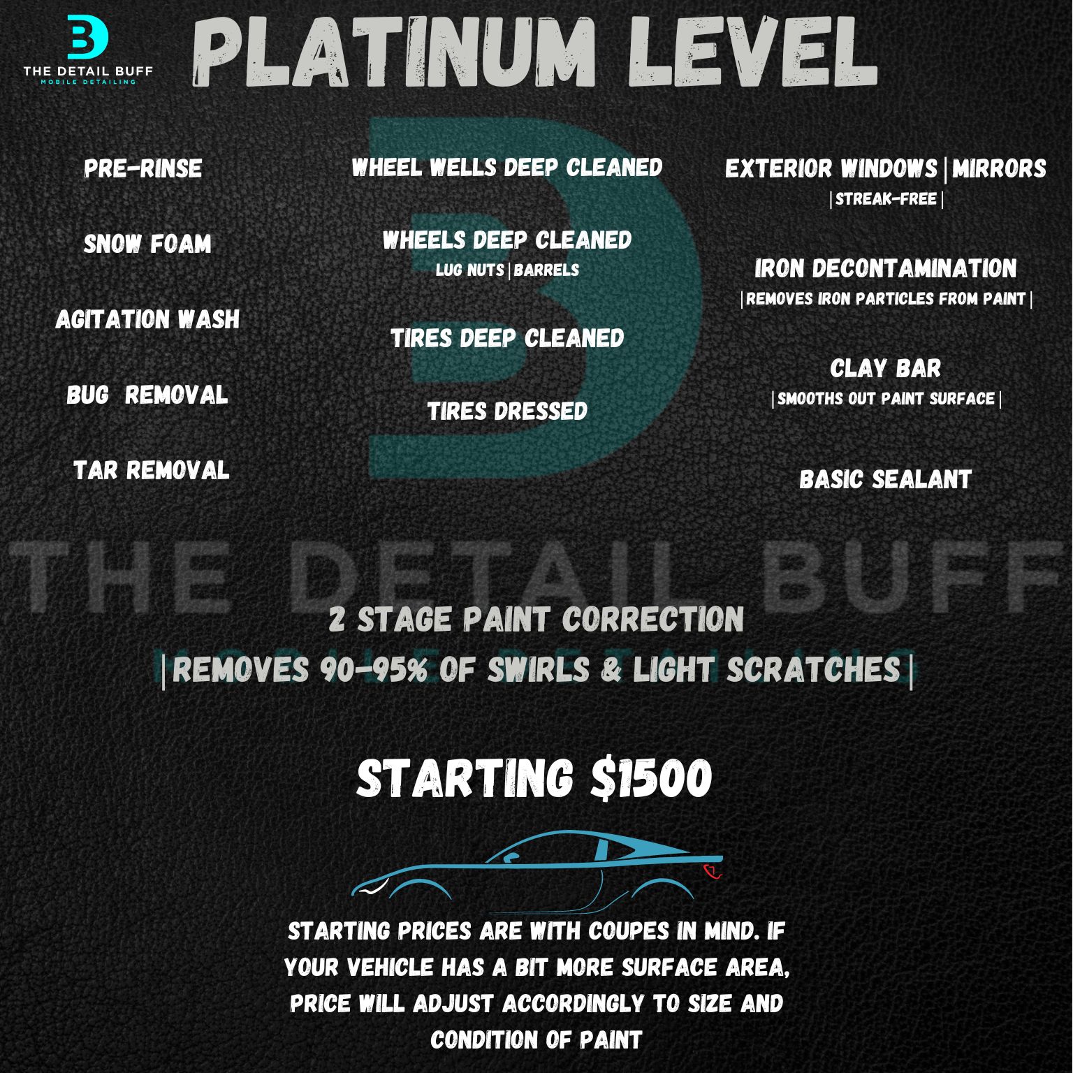 Platinum Paint Correction Package